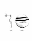 Edelstalen oorknoppen 28 mm - 6506217
