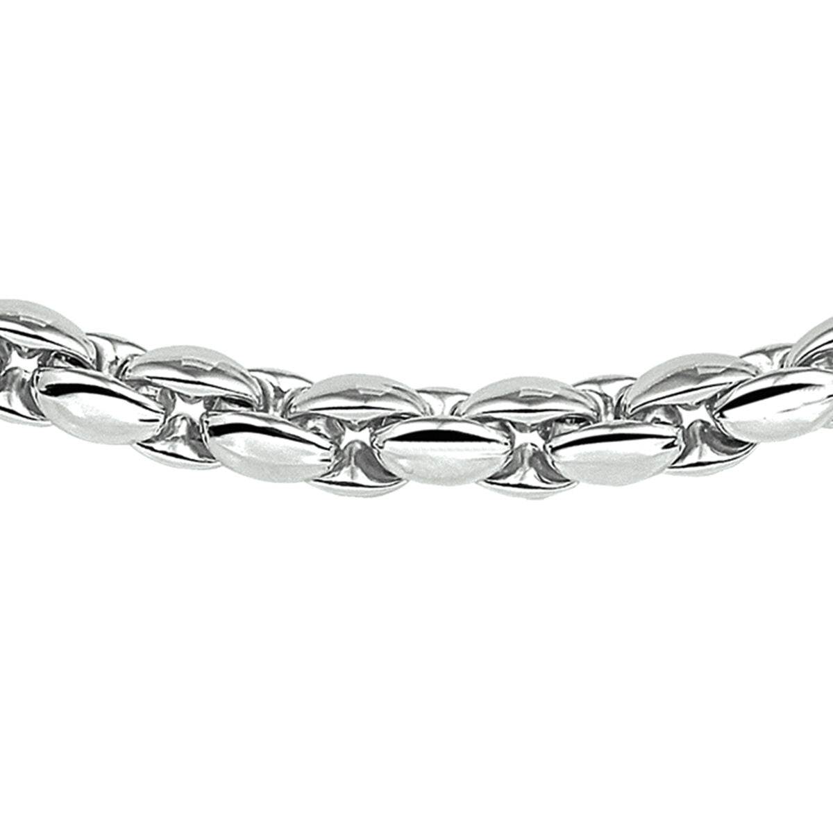 Fantasy Collection Gerhodineerd Zilveren Ketting 1320416
