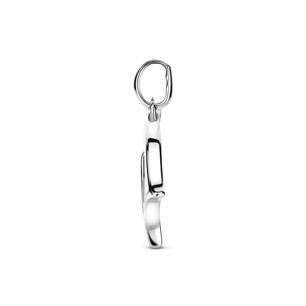 Zilveren gerhodineerde hanger paard 20 mm - 1341836 - PansiteNederland.nl