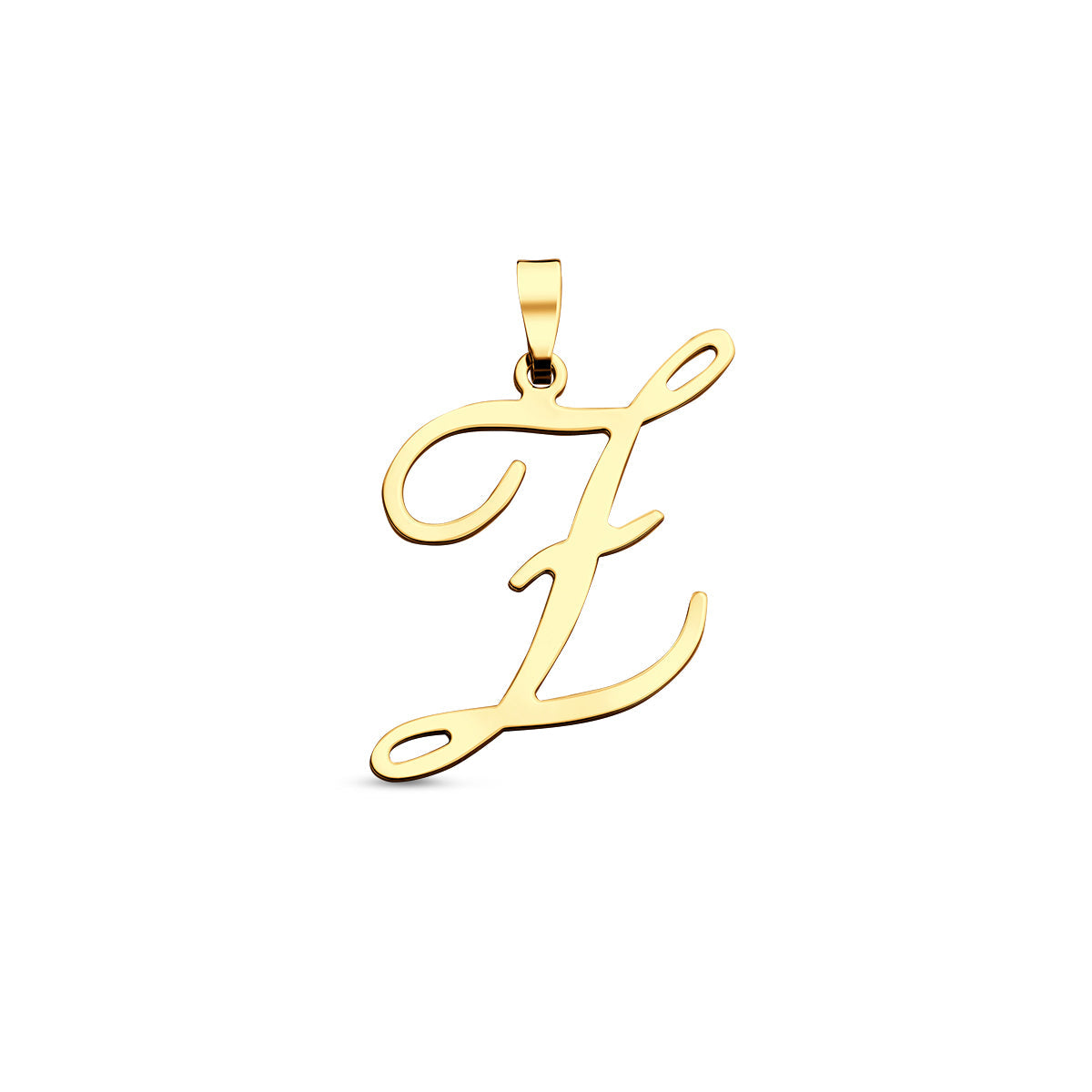 Hanger sierletter Z 24,5 mm 14K geelgoud #Letter_Z