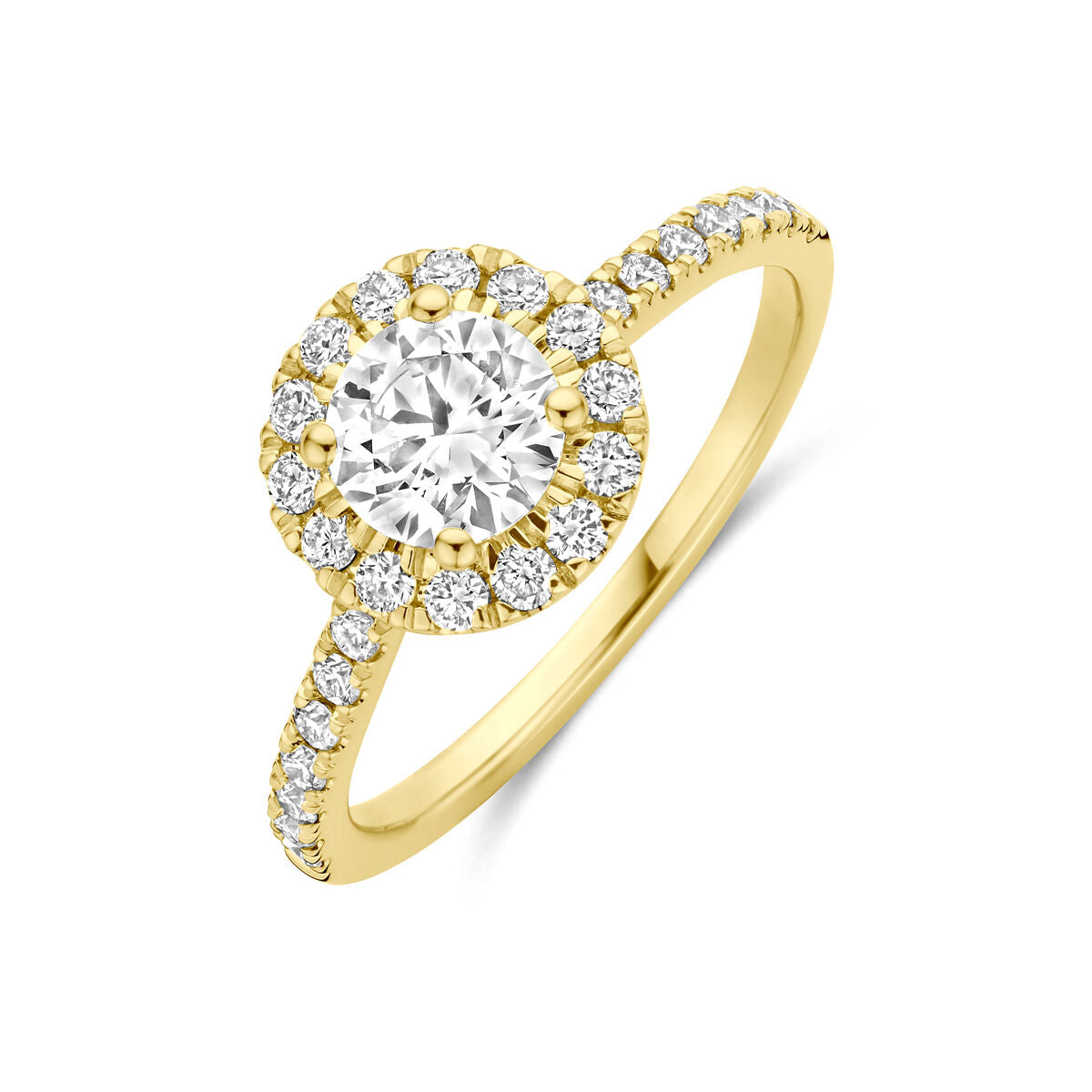 Fantasy Collection 14K Geelgouden Diamanten Ring 4035885