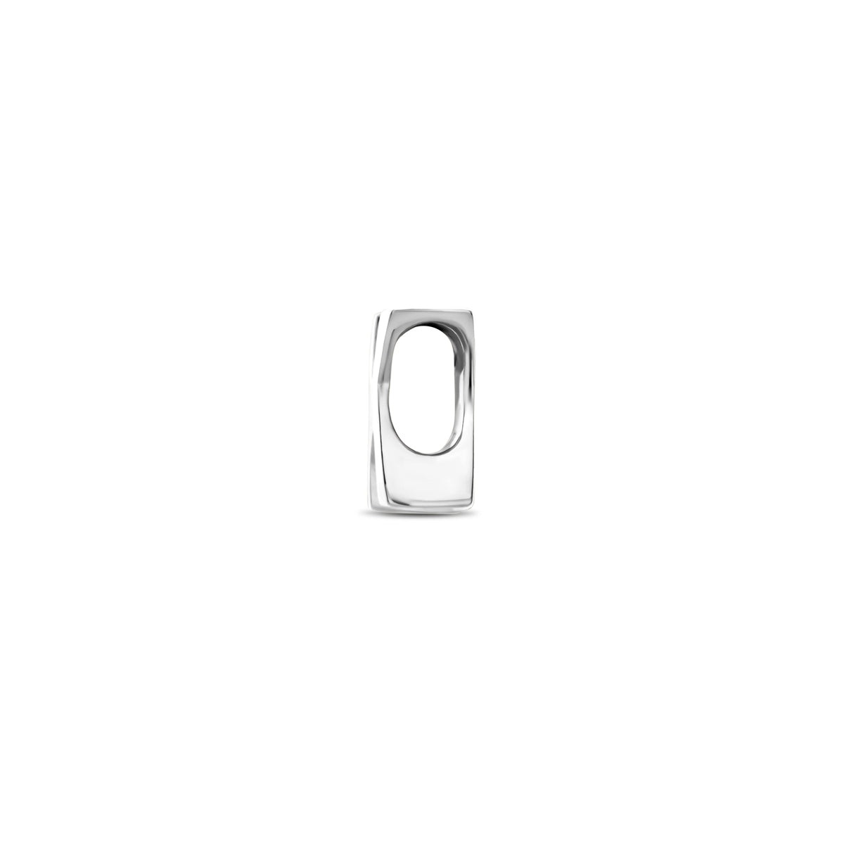 Hanger letter K 6 mm zilver #Letter_K