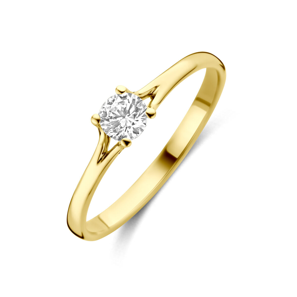 Fantasy Collection Ring zirkonia 14K geelgoud