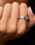 Pandora Geribbelde Brede Band Ring - 193886C00 - PansiteNederland.nl