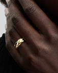 Pandora Geribbelde Brede Band Ring - 163886C00 - PansiteNederland.nl