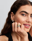 Pandora Geribbelde Brede Band Ring - 163886C00 - PansiteNederland.nl