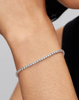 Pandora Tennisarmband 593927C01 – Zilver met Zirkonia
