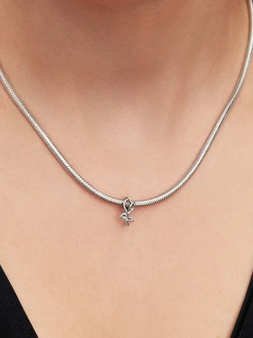 Pandora Tulp Opengewerkte Bedel zilver - 794488C00