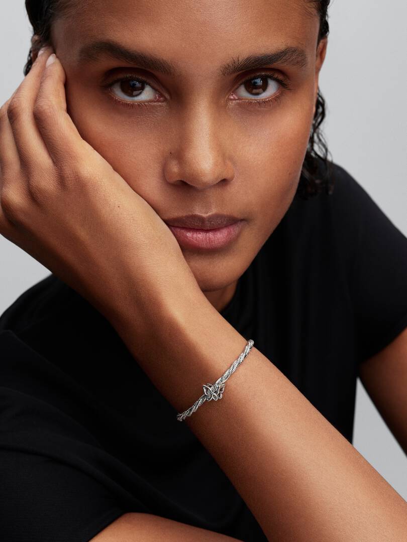 Pandora Opengewerkte Vlinder Bedel zilver 794369C01
