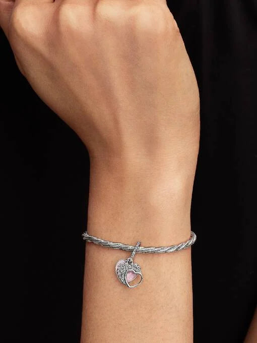Pandora Mooie Moeder Dubbele Hangende Bedel zilver - 794456C01