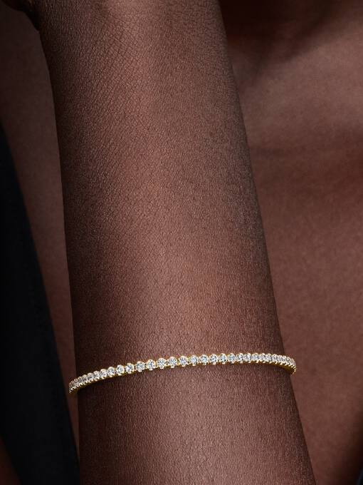 Pandora Sprankelende Tennisarmband goudverguld - 563927C01