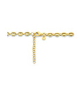 Zilver verguld (geel) collier 4,3 mm 40 + 4 cm 1 micron 2102172 - PansiteNederland.nl