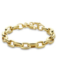 Zilver Verguld (Geel) Armband Anker 8 Mm 18 + 3 Cm 3 Micron 2103337 - PansiteNederland.nl