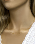 zilver verguld (geel) collier gourmette 4-zijdes geslepen 1,4 mm 41 + 4 cm 3 micron 2103366