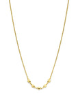 zilver verguld (geel) collier hartjes 41 + 4 cm 3 micron 2103526 - PansiteNederland.nl