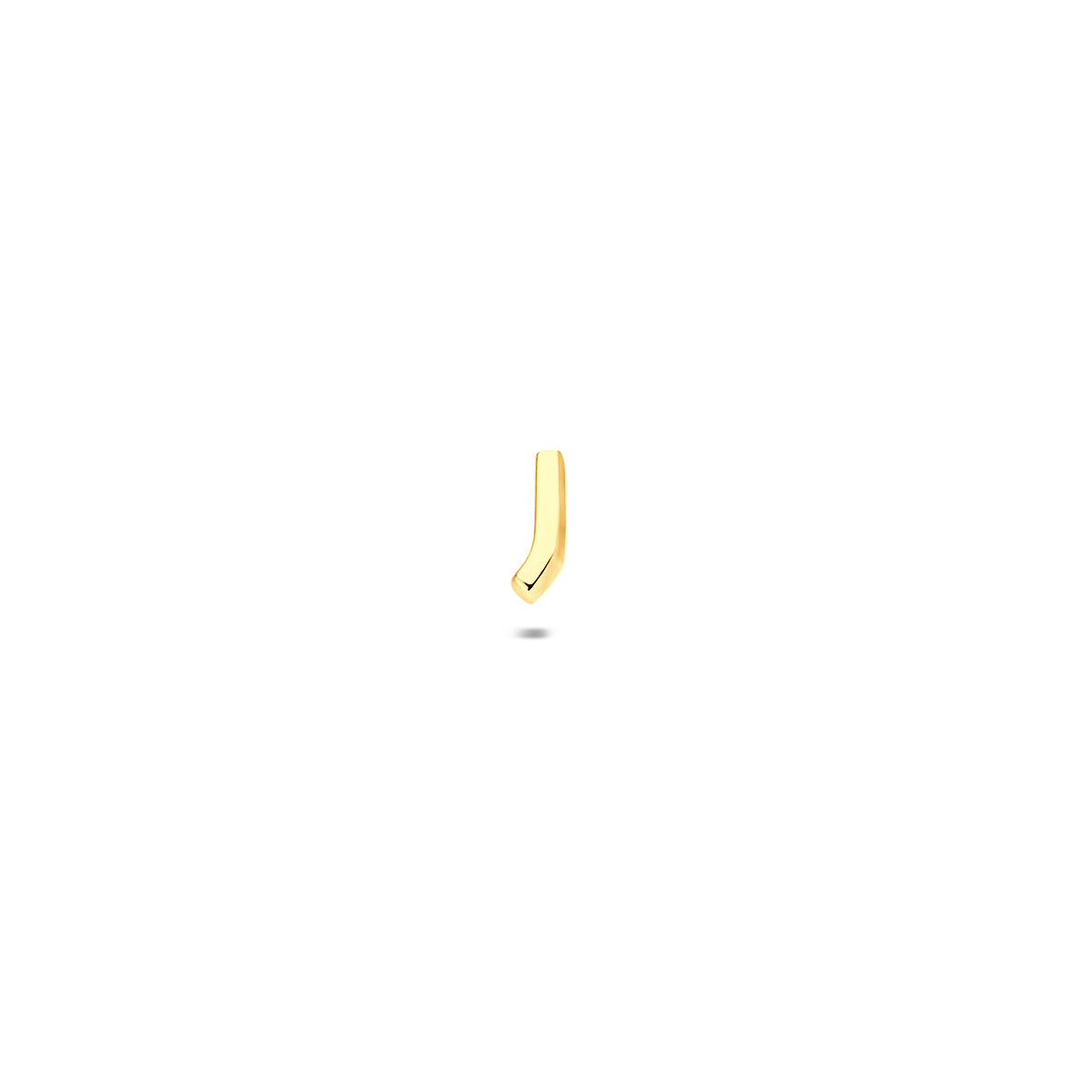 Fantasy Collection Flat back piercing letter zilver verguld 6 mm 1 micron - afbeelding 28