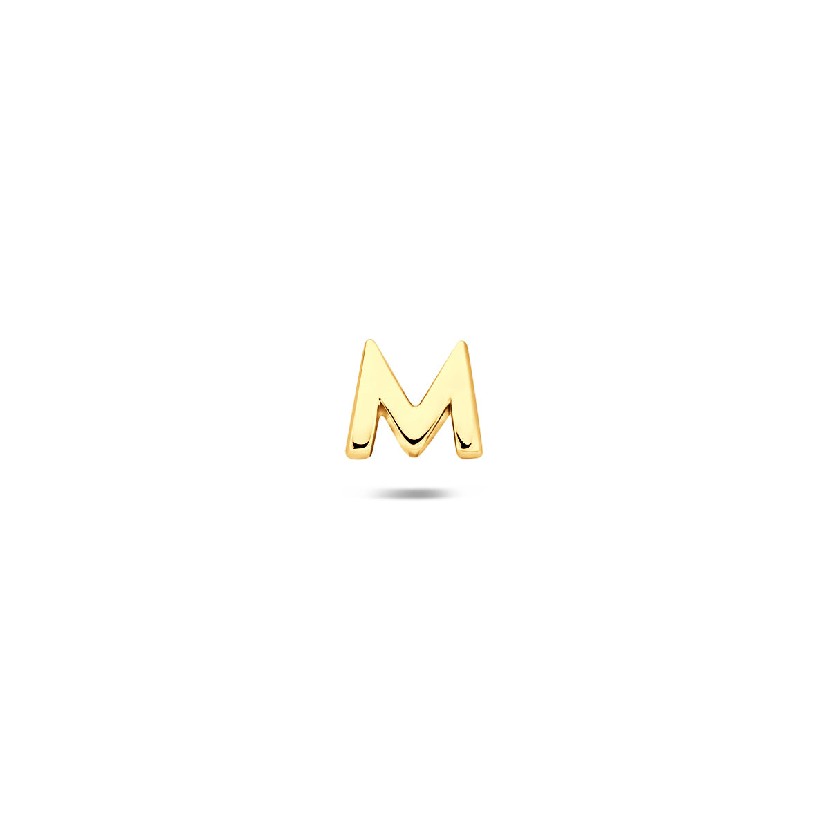 Fantasy Collection Flat back piercing letter zilver verguld 6 mm 1 micron - afbeelding 37