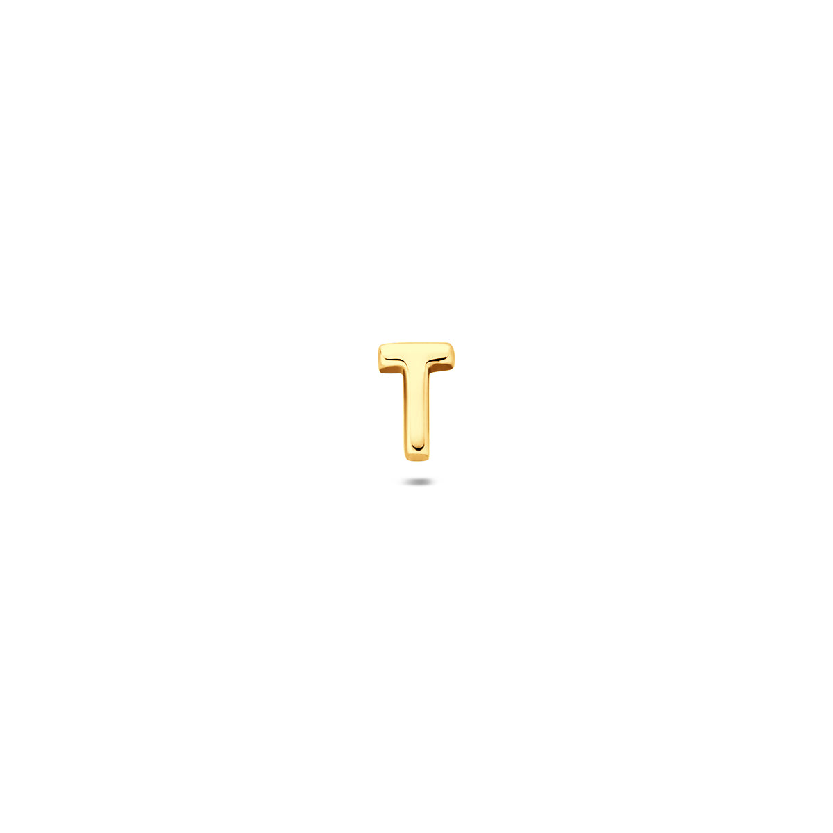 Fantasy Collection Flat back piercing letter zilver verguld 6 mm 1 micron - afbeelding 58