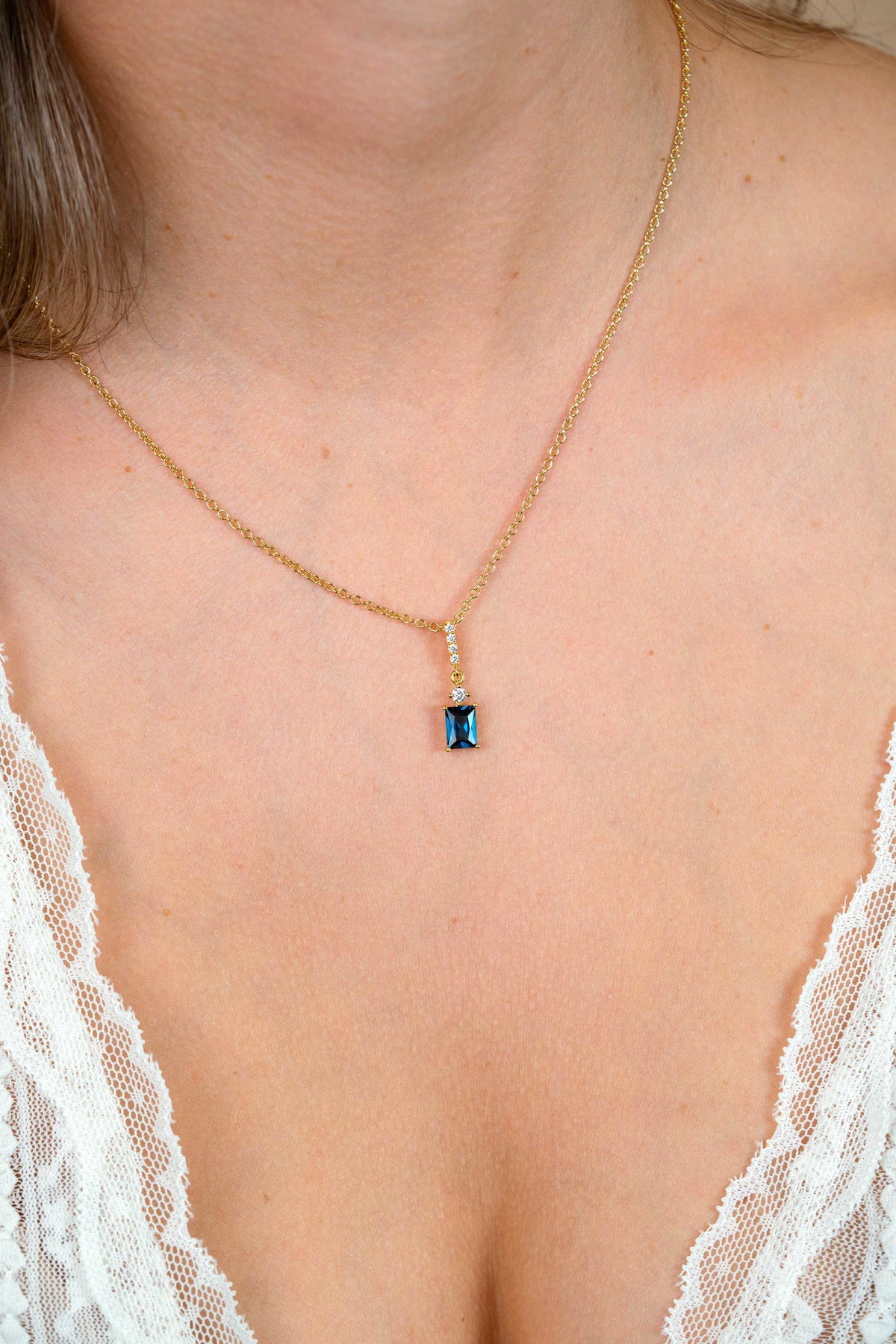 ZINZI Verguld Zilveren Ketting ZIC2896