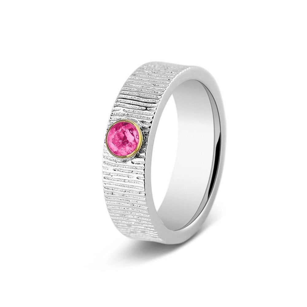 See You Ring met as en verticale rimpels in goud, 6 mm – 221 – afbeelding 58