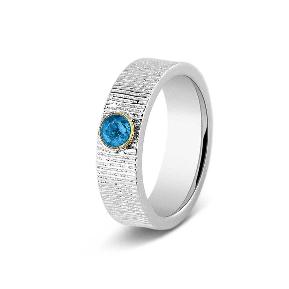 See You Ring met as en verticale rimpels in goud, 6 mm – 221 – afbeelding 63