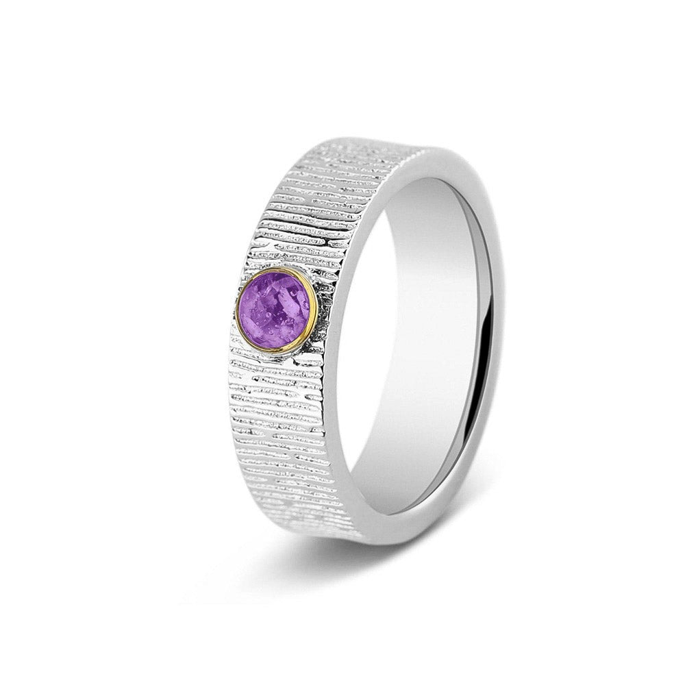 See You Ring met as en verticale rimpels in goud, 6 mm – 221 – afbeelding 61