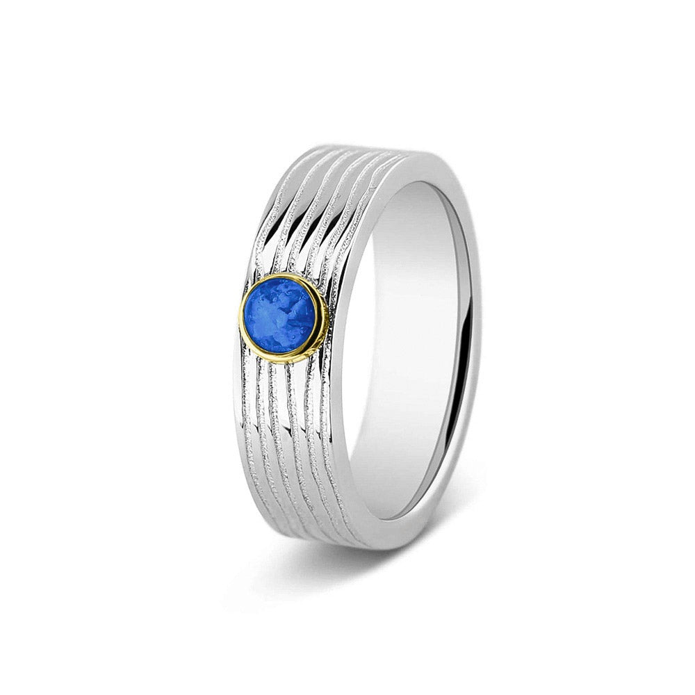 See You Gouden ring met horizontale rimpels en as – 224 – afbeelding 60