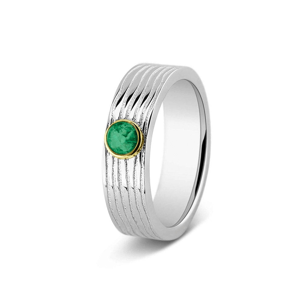 See You Gouden ring met horizontale rimpels en as – 224 – afbeelding 67