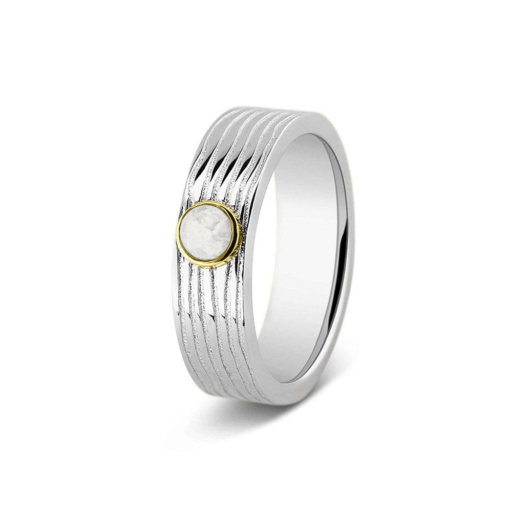 See You Gouden ring met horizontale rimpels en as – 224 – afbeelding 53