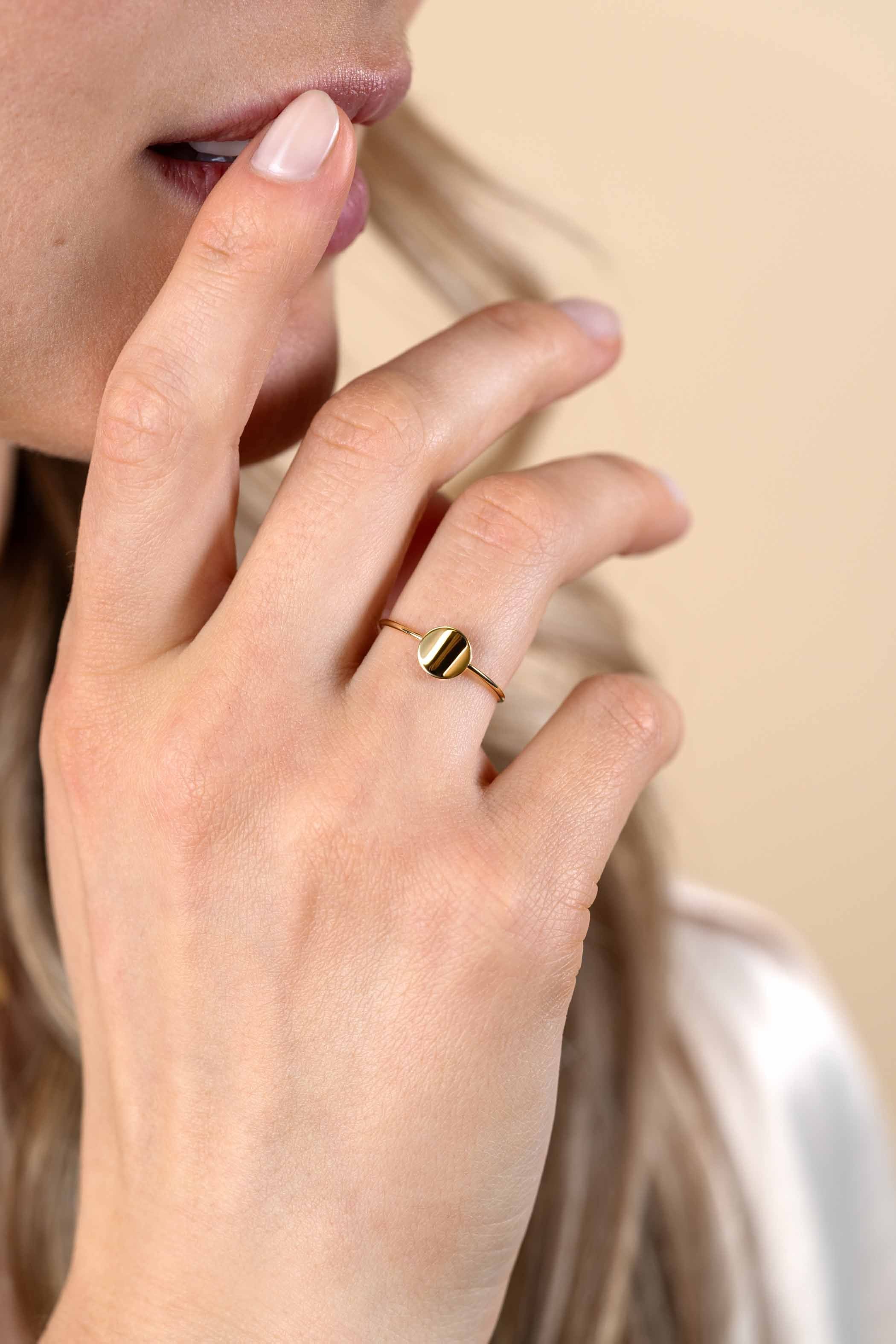 ZINZI 14K Gouden Ring ZGR215