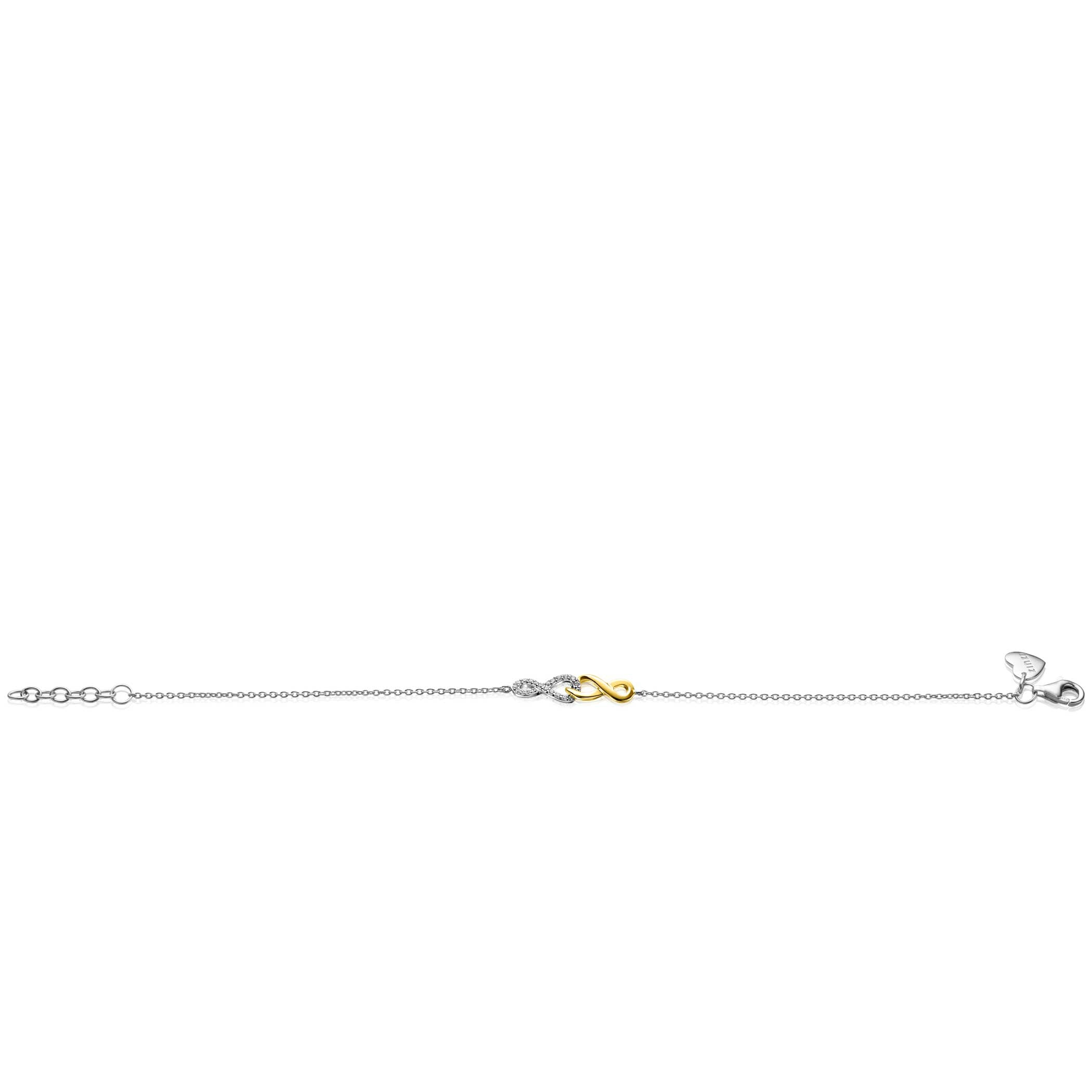 ZINZI Zilveren Armband 17-19 cm - ZIA2649