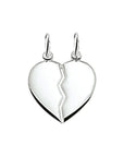Zilver gerhodineerd breekhartje 1005402