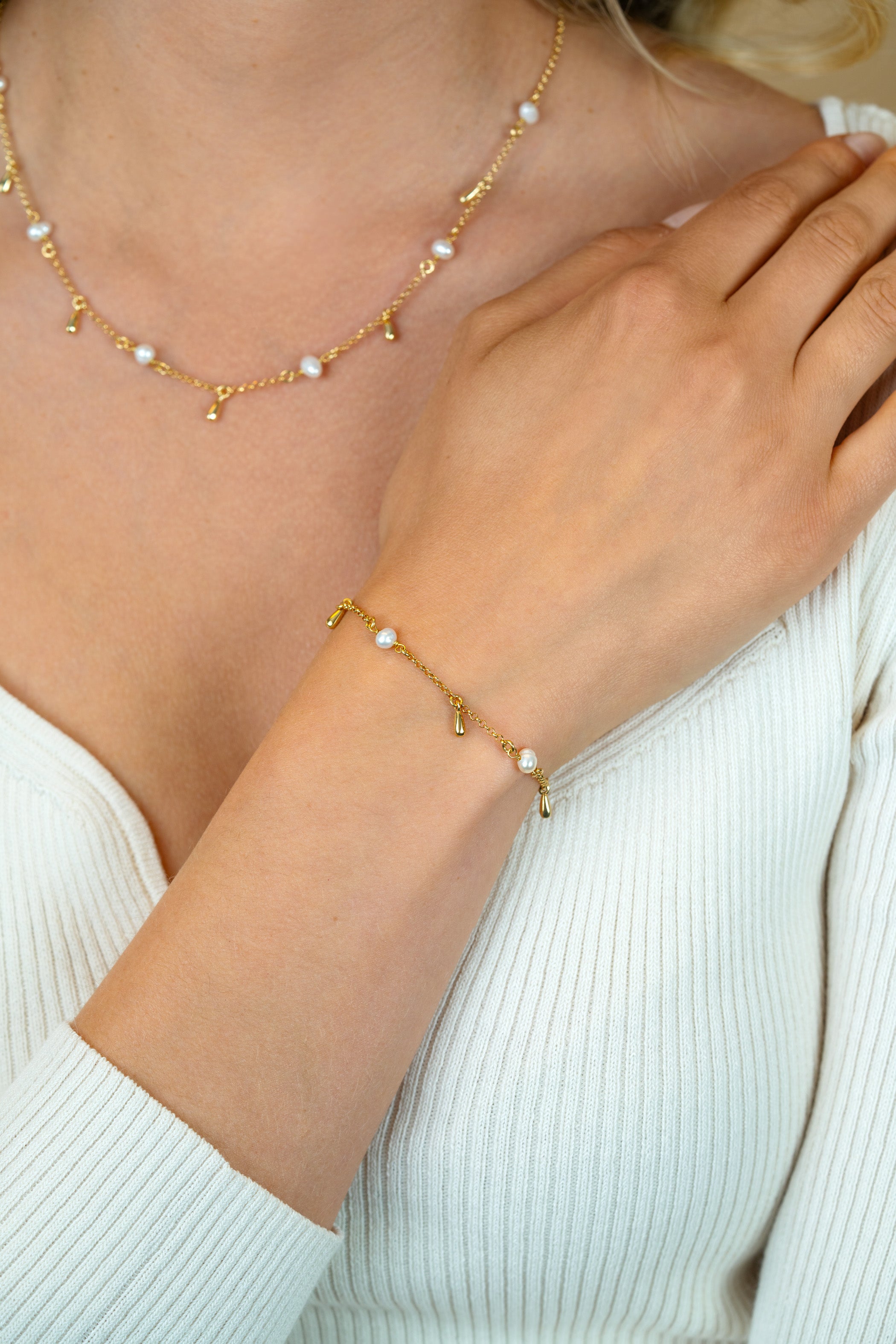 ZINZI Verguld Zilveren Armband 17-20 cm - ZIA2753