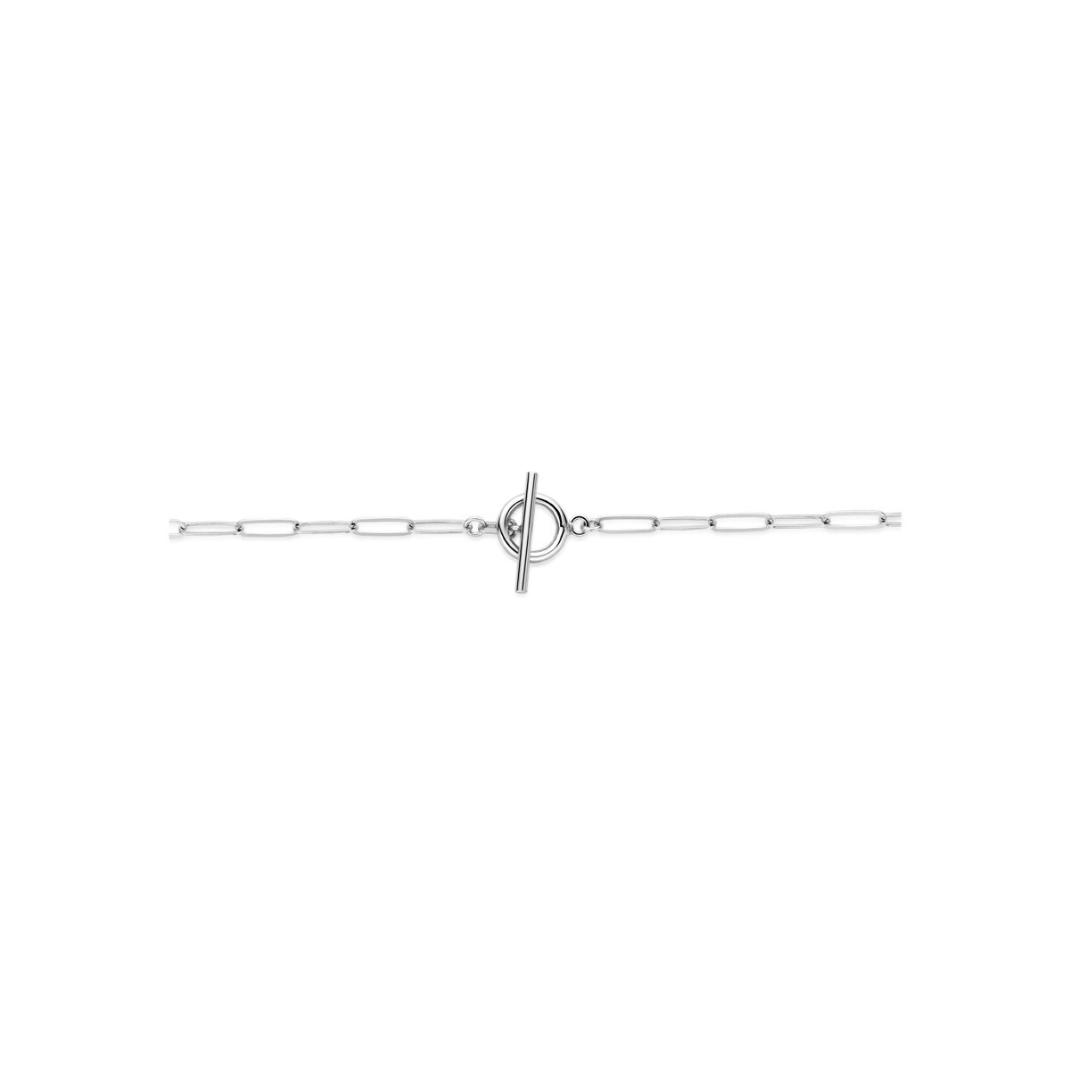 Fantasy Collection Collier kapittelslot 3,6 mm 41,5 cm zilver gerhodineerd