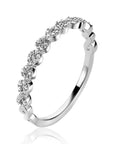 ZINZI zilveren aanschuifring met sierlijke Infinity schakels, bezet met witte zirkonia's 2,8mm breed ZIR2500Z - PansiteNederland.nl