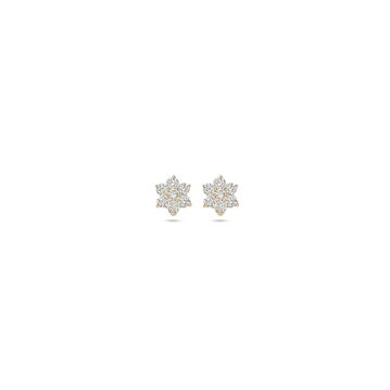 9K Geelgouden 9k oorknoppen zirkonia 6 mm - 8000265