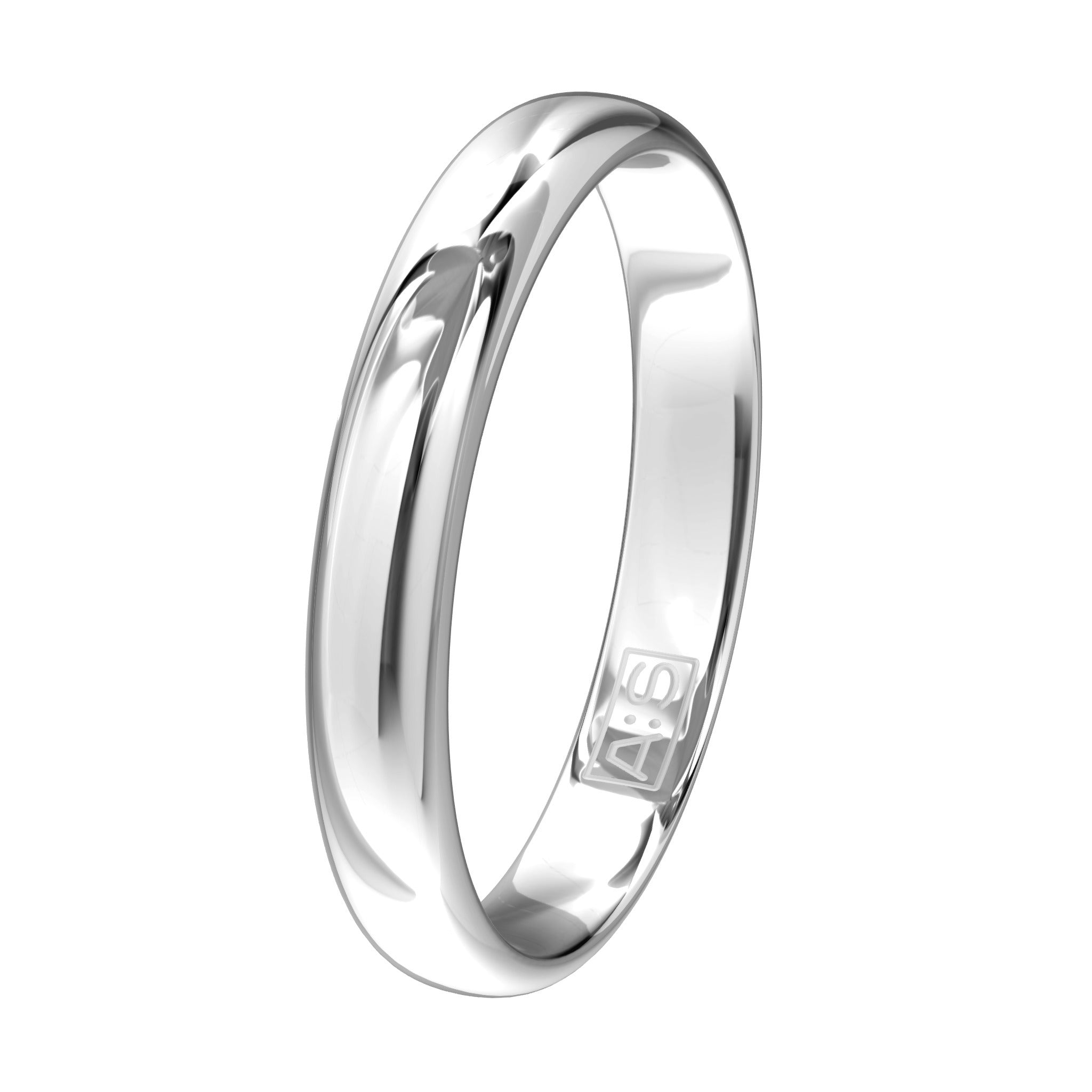 Aller Spanninga Trouwring 104 Zilver