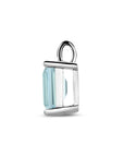 Zilveren gerhodineerde hanger sky blue topaas 14,5 mm - 1340976 - PansiteNederland.nl
