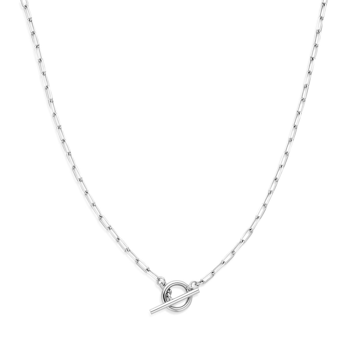 Collier kapittelslot 2,7 mm 40,5 cm zilver gerhodineerd