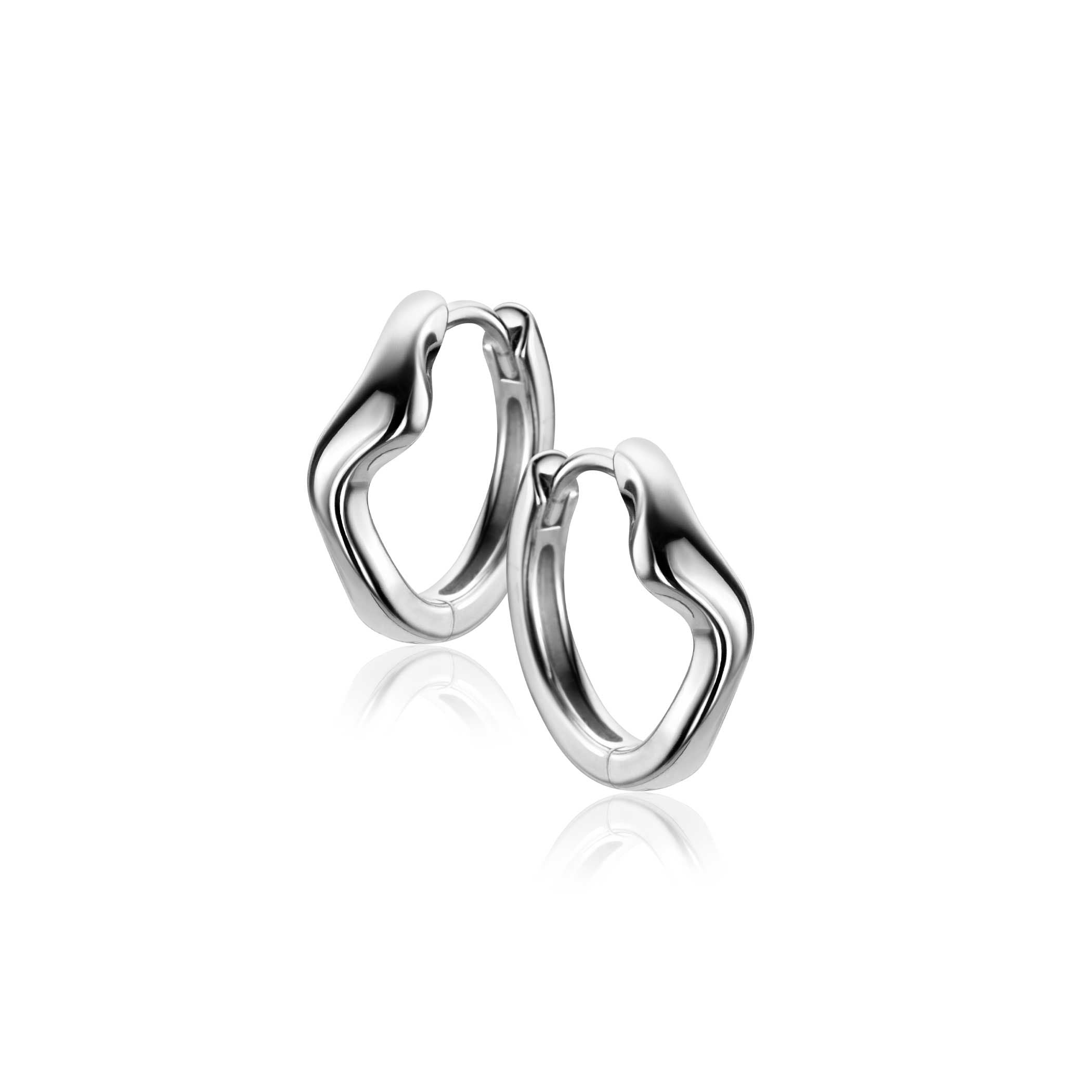 ZINZI Zilveren Oorbellen 15mm - ZIO2627