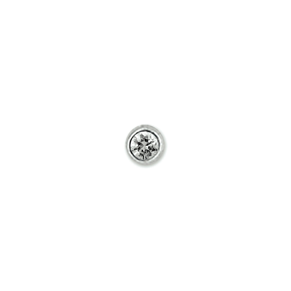 Fantasy Collection Zilveren Piercing met Zirkonia 1004428