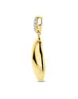14K geelgouden hanger diamant 0.20ct h si 34 mm - 4034499 - PansiteNederland.nl