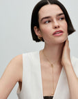 Pandora ESSENCE 14k Goudvergulde Organisch V-vormige Open Oorringen 263290C00 - PansiteNederland.nl