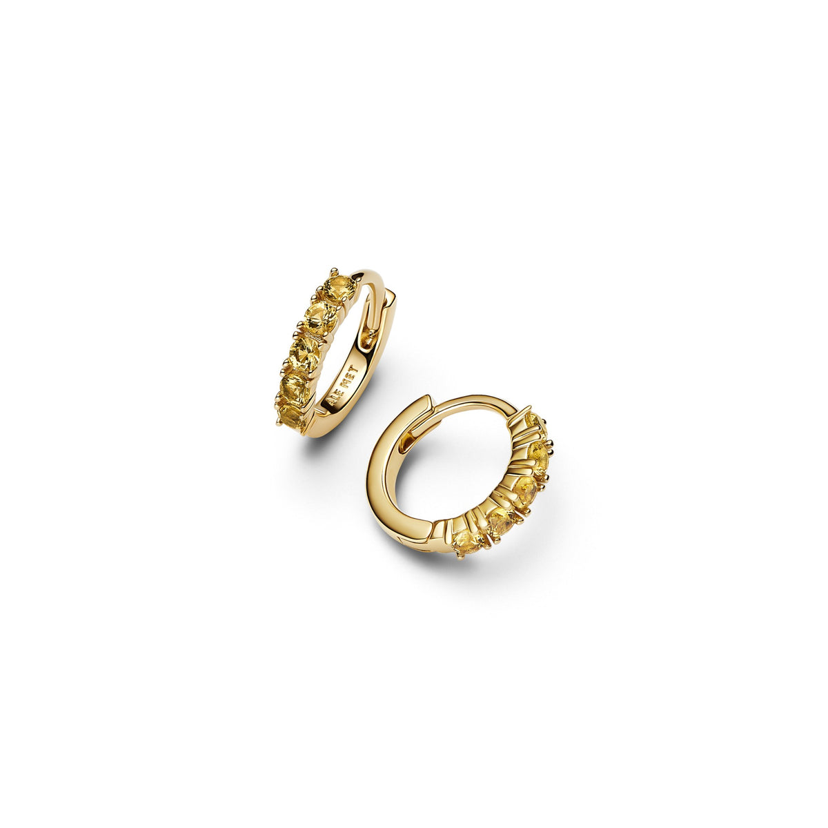 Pandora Gele Huggies goudverguld 263849C01