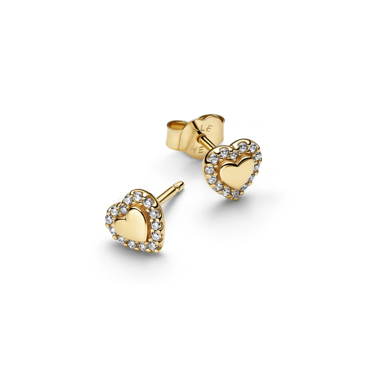 Pandora Hart Halo Oorbellen goudverguld 264363C01