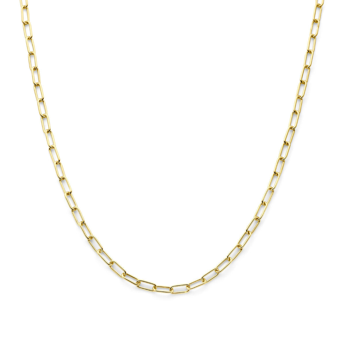 Collier 4,7 mm 45 cm massief 9K geelgoud