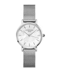 Rosefield horloge 26WS-266 The Small Edit White Silver - PansiteNederland.nl