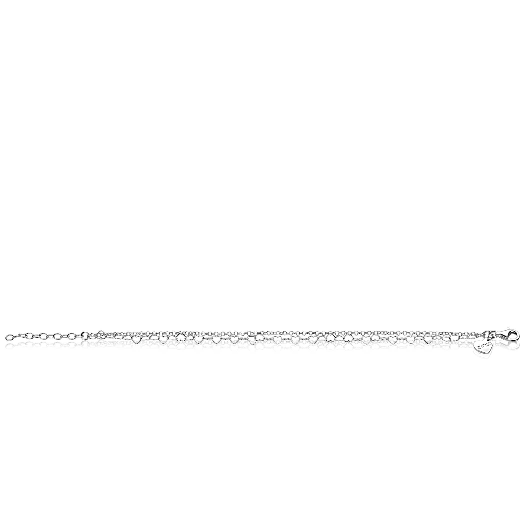 ZINZI Zilveren Armband 16-18,5 cm - ZIA2775