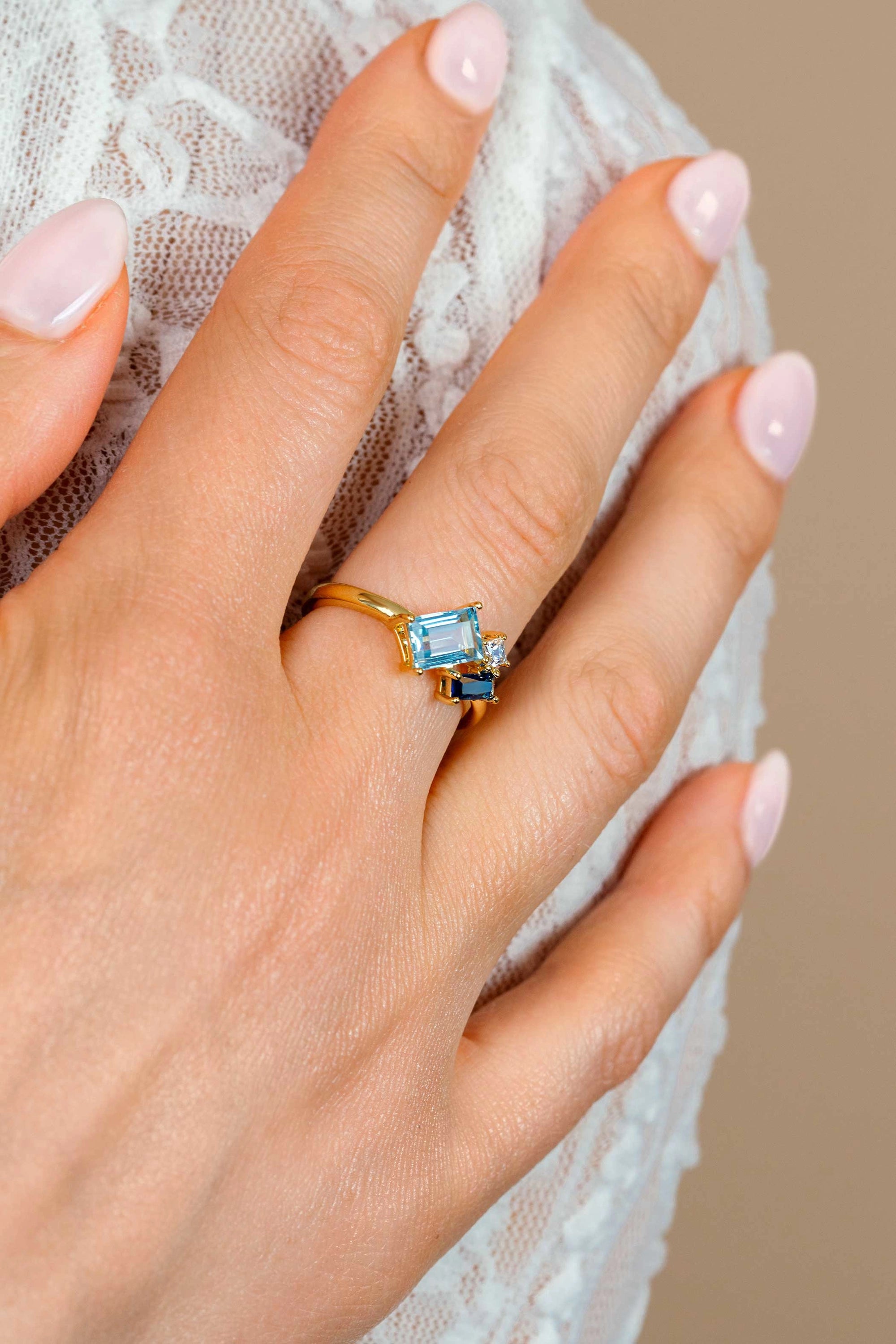ZINZI Verguld Zilveren Ring ZIR2897