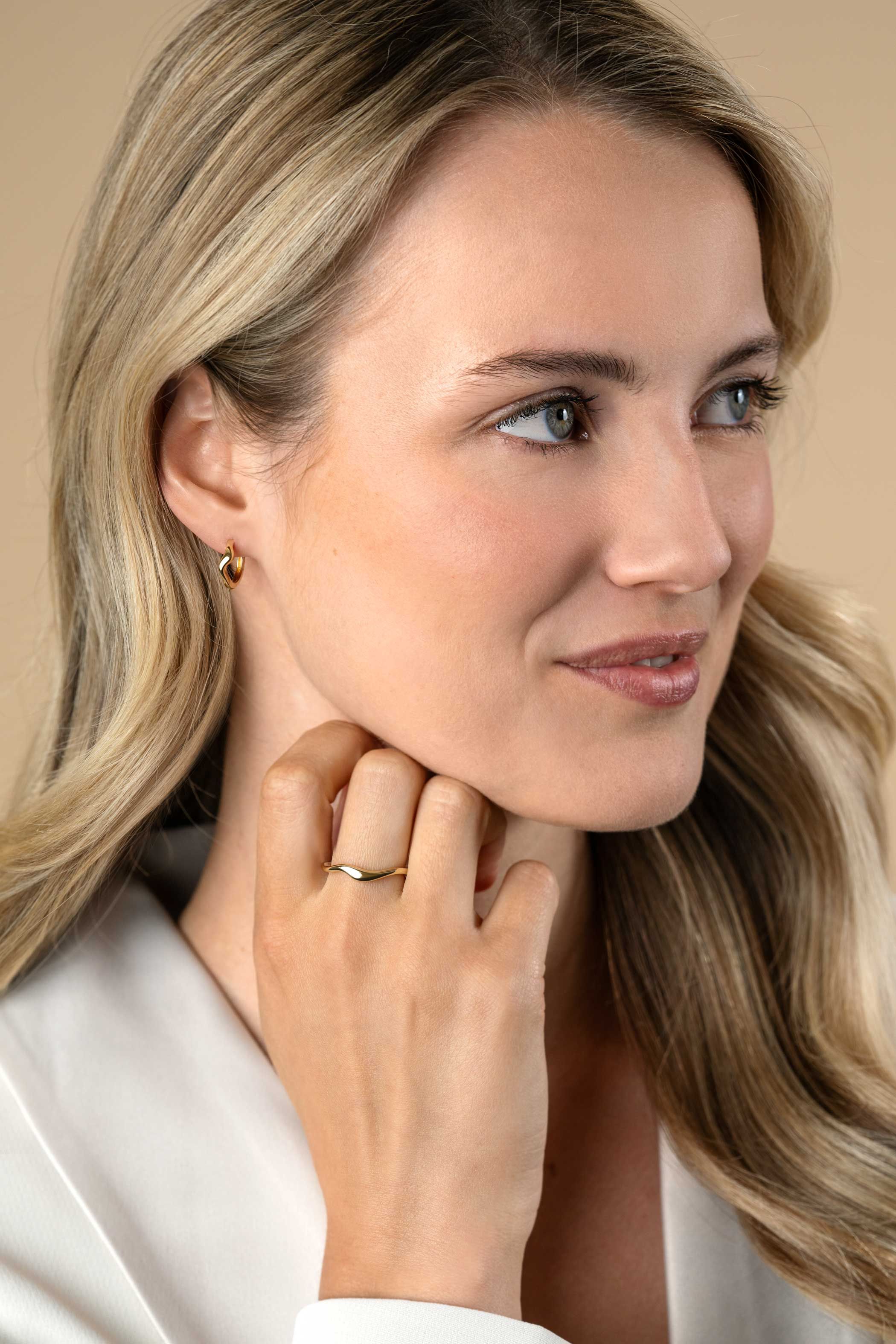 ZINZI Verguld Zilveren Ring - ZIR2627G